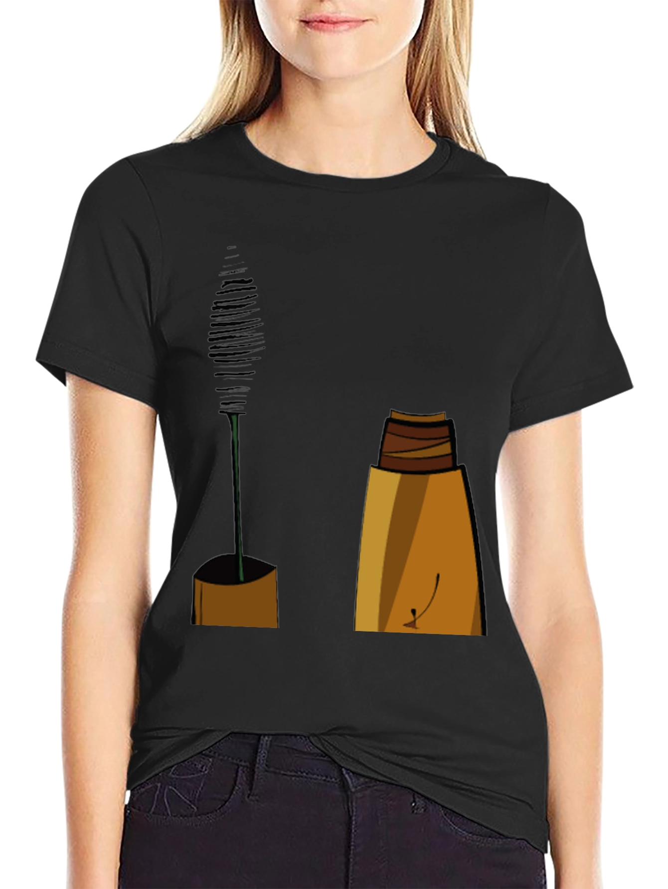 Mascara Graphic Tee - Beauty Lover Fashion