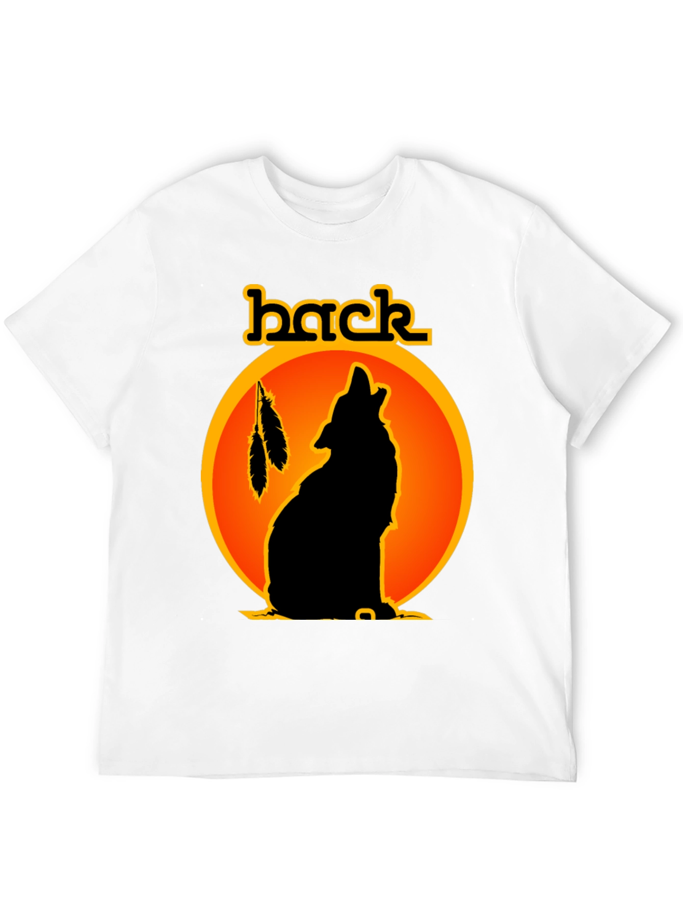 Wolf Silhouette Graphic Tee