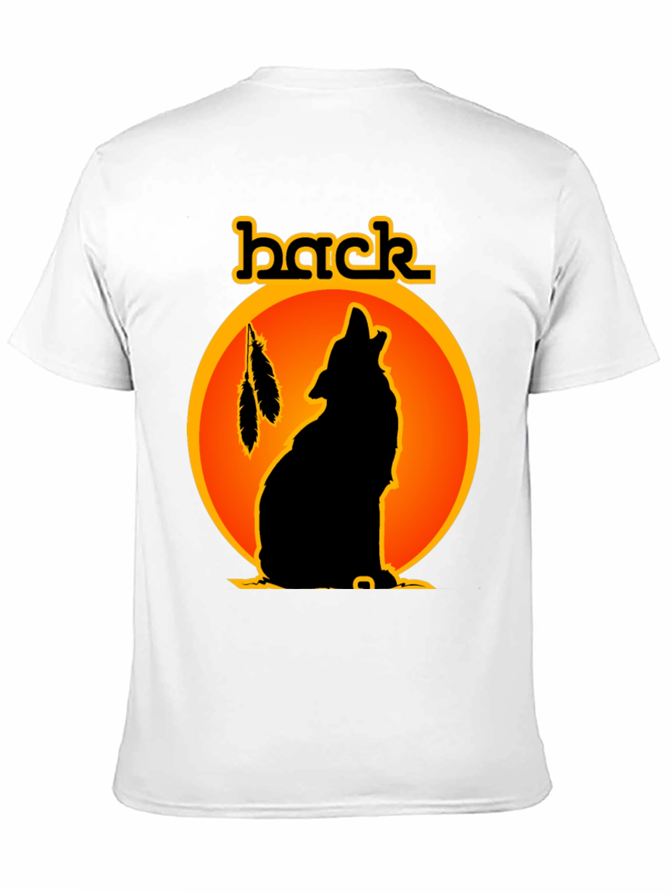 Wolf Silhouette Graphic Tee