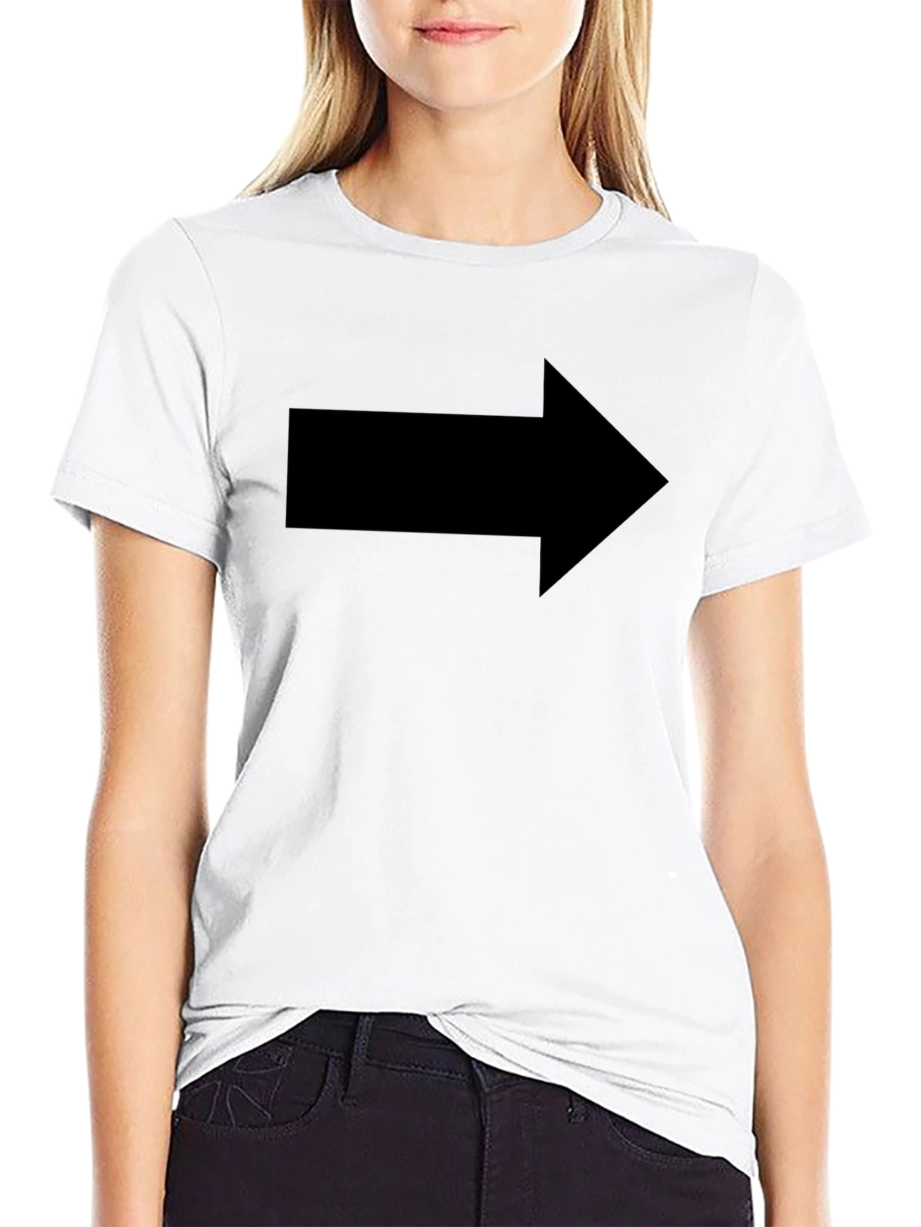Right Arrow Graphic T-Shirt