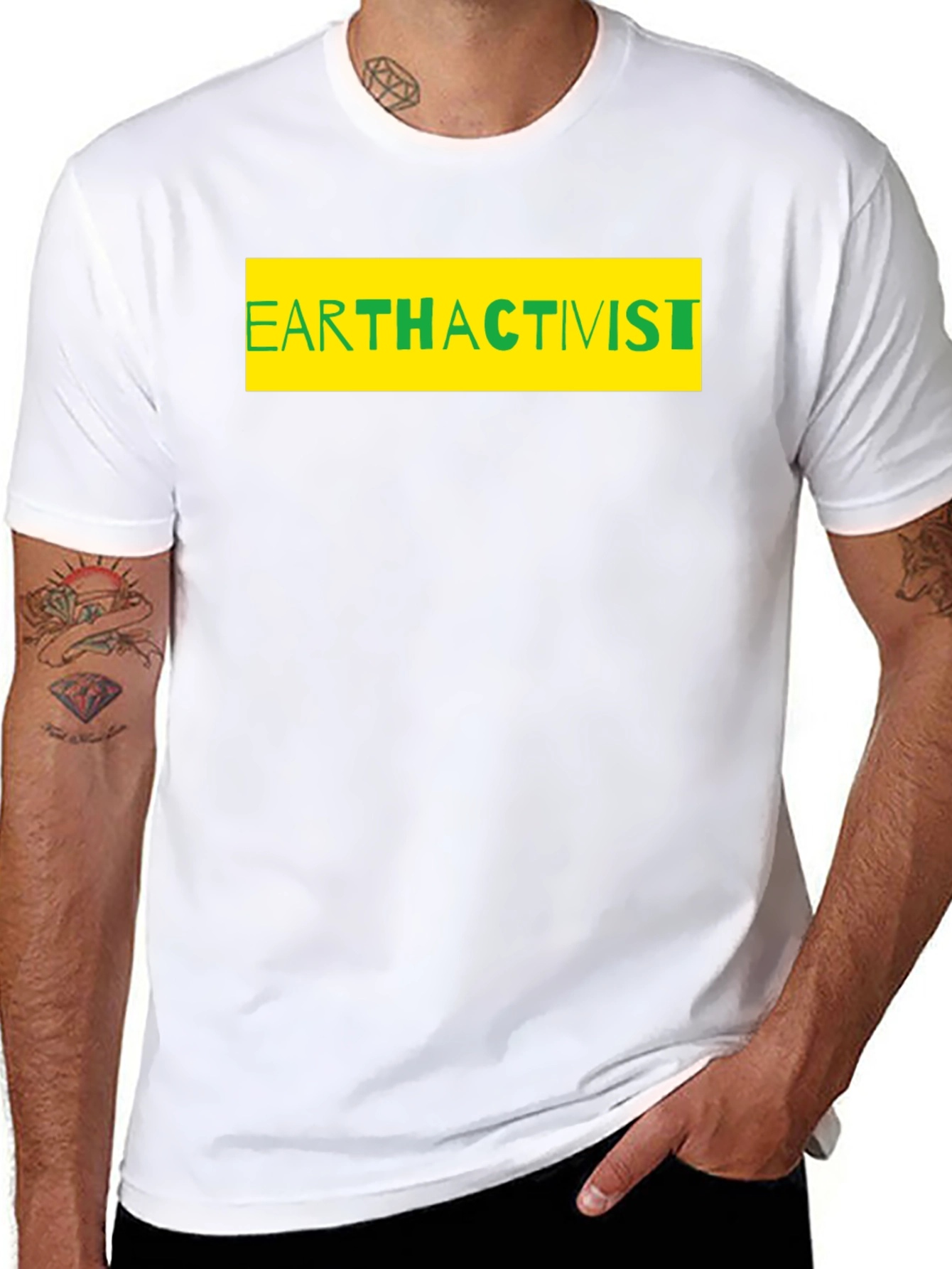 Earth Activist Graphic T-Shirt - Eco-Friendly Fashion