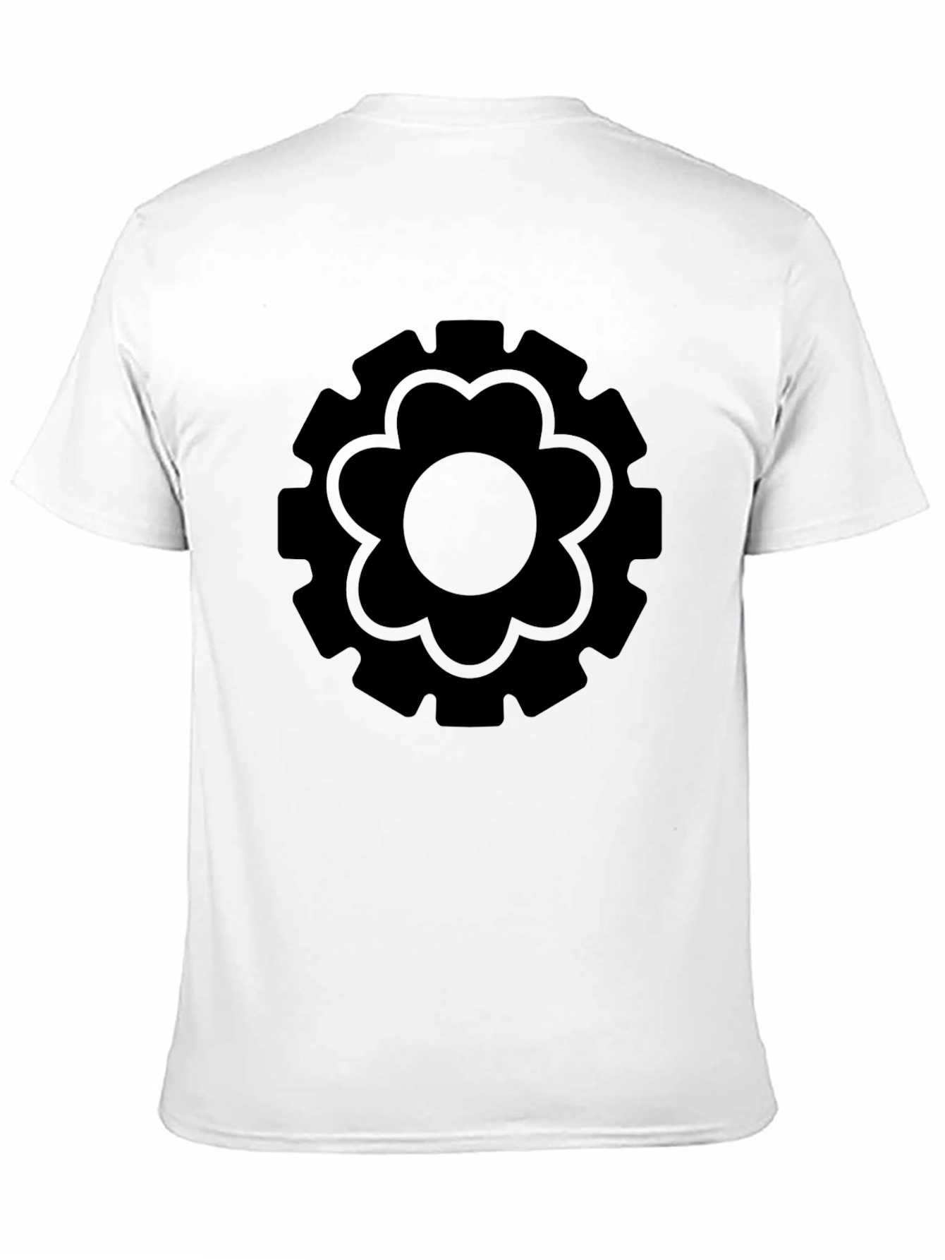Gear Flower Black T-Shirt