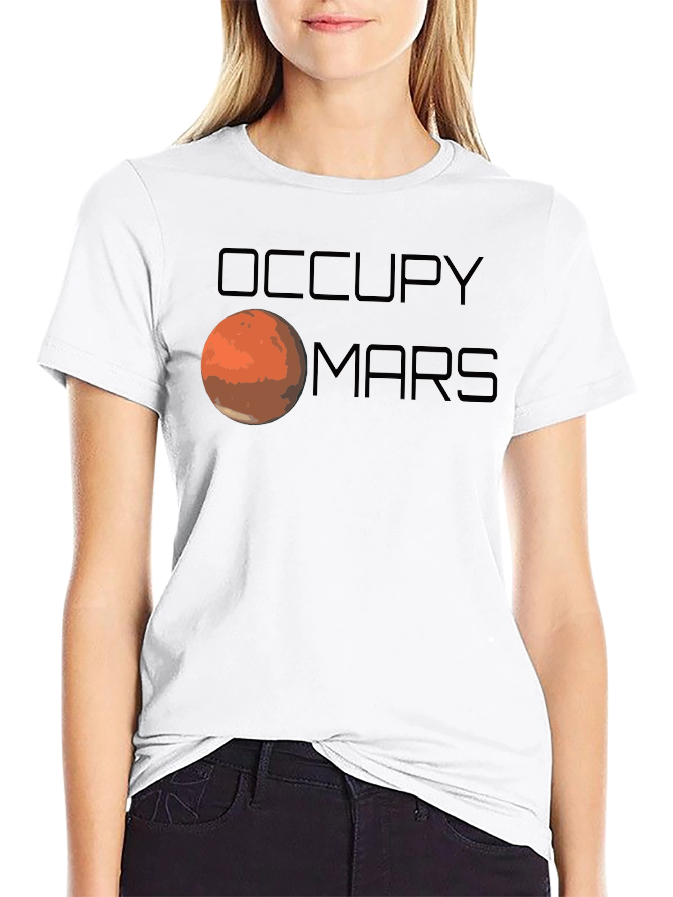 Occupy Mars Graphic T-Shirt
