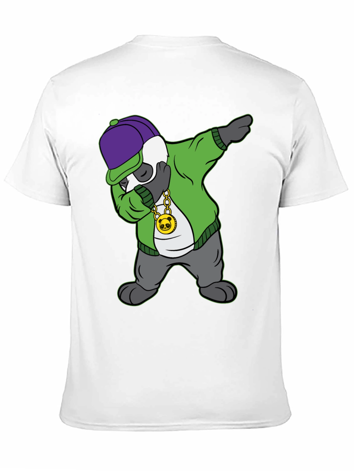 Dabbing Panda Graphic Tee - Cool Cartoon Animal Shirt
