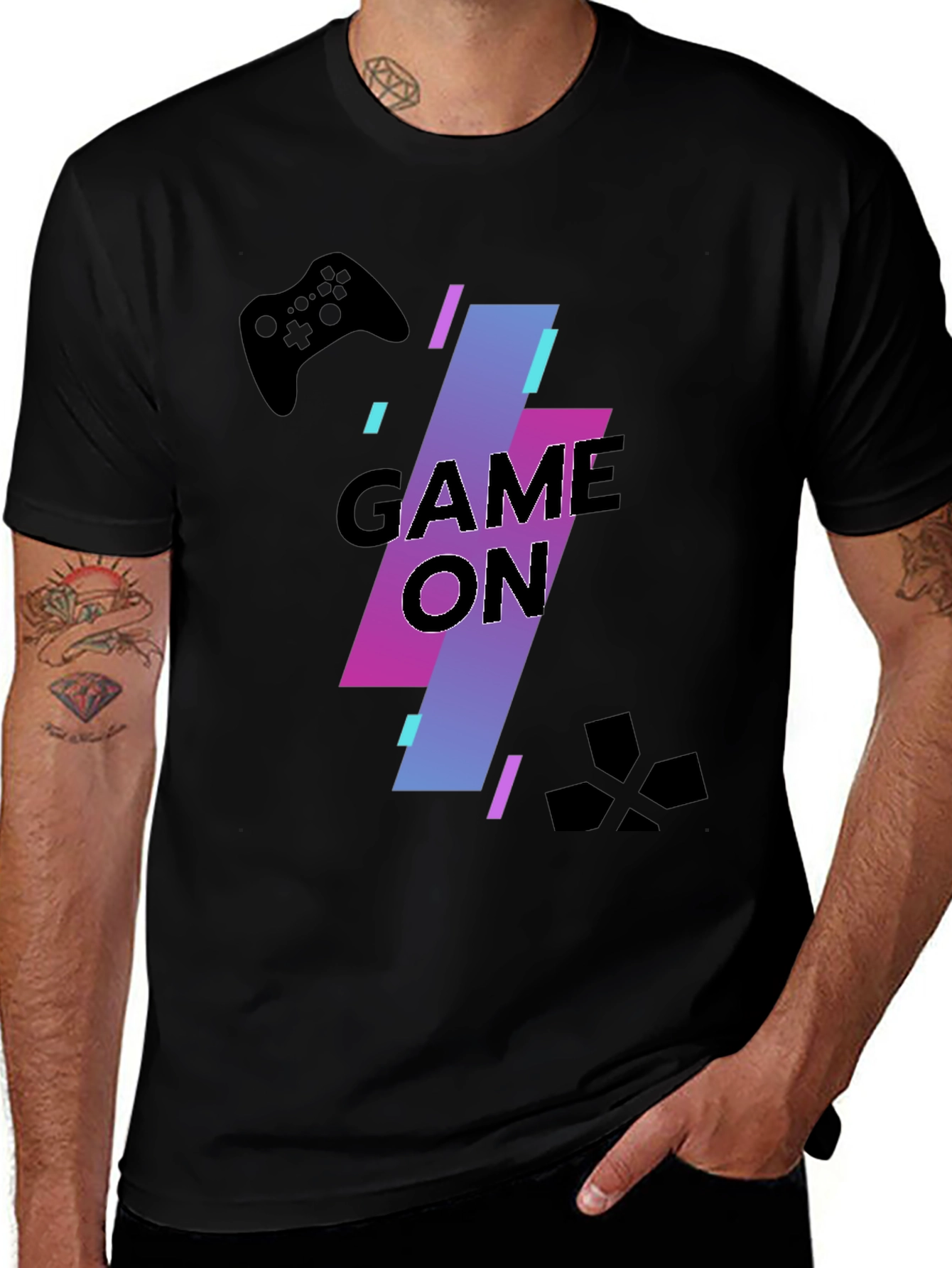 Game On! Graphic Tee - Gamer Style