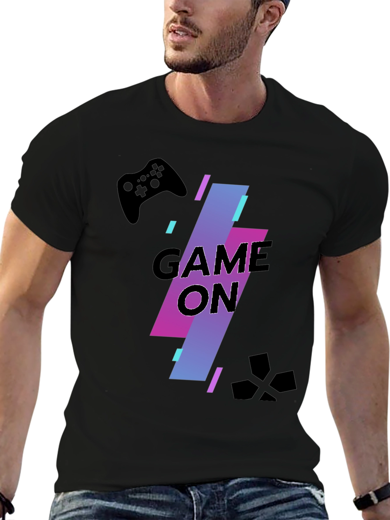 Game On! Graphic Tee - Gamer Style