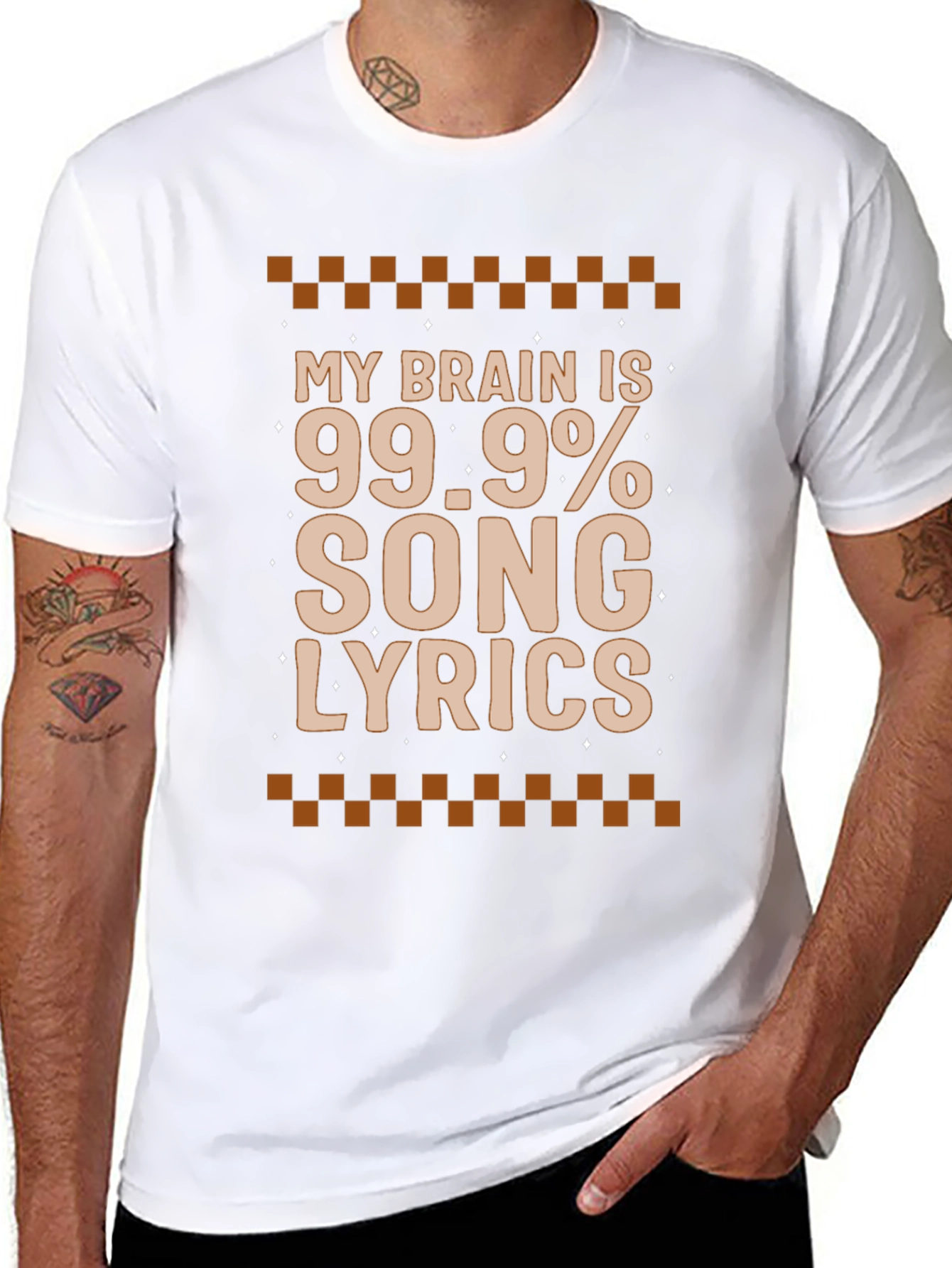 Song Lyrics T-Shirt - Funny Music Lover Tee