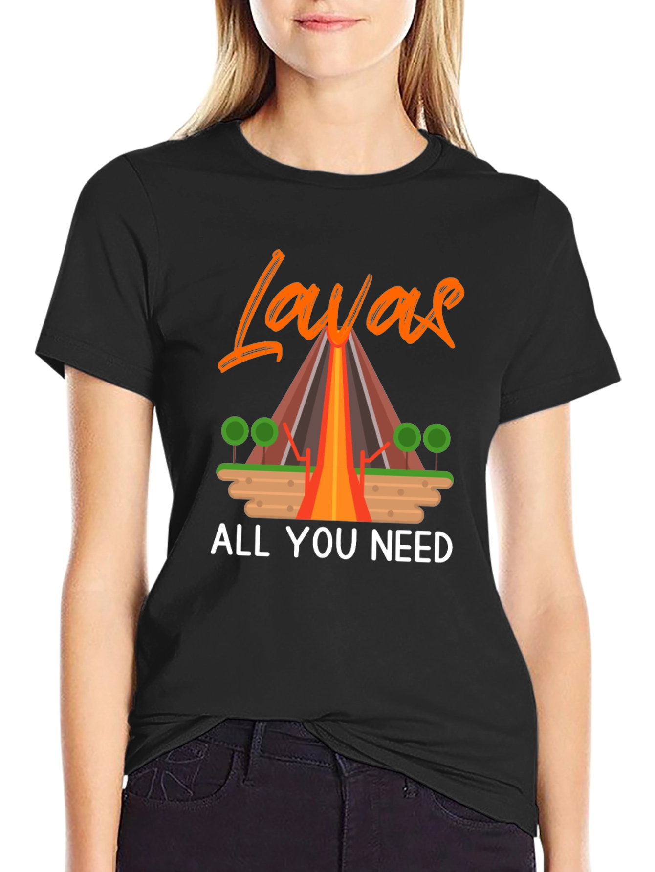 Lavas All You Need Black T-Shirt