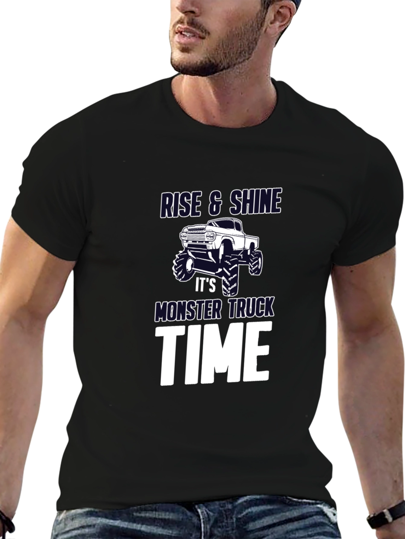 Rise & Shine Monster Truck Graphic Tee