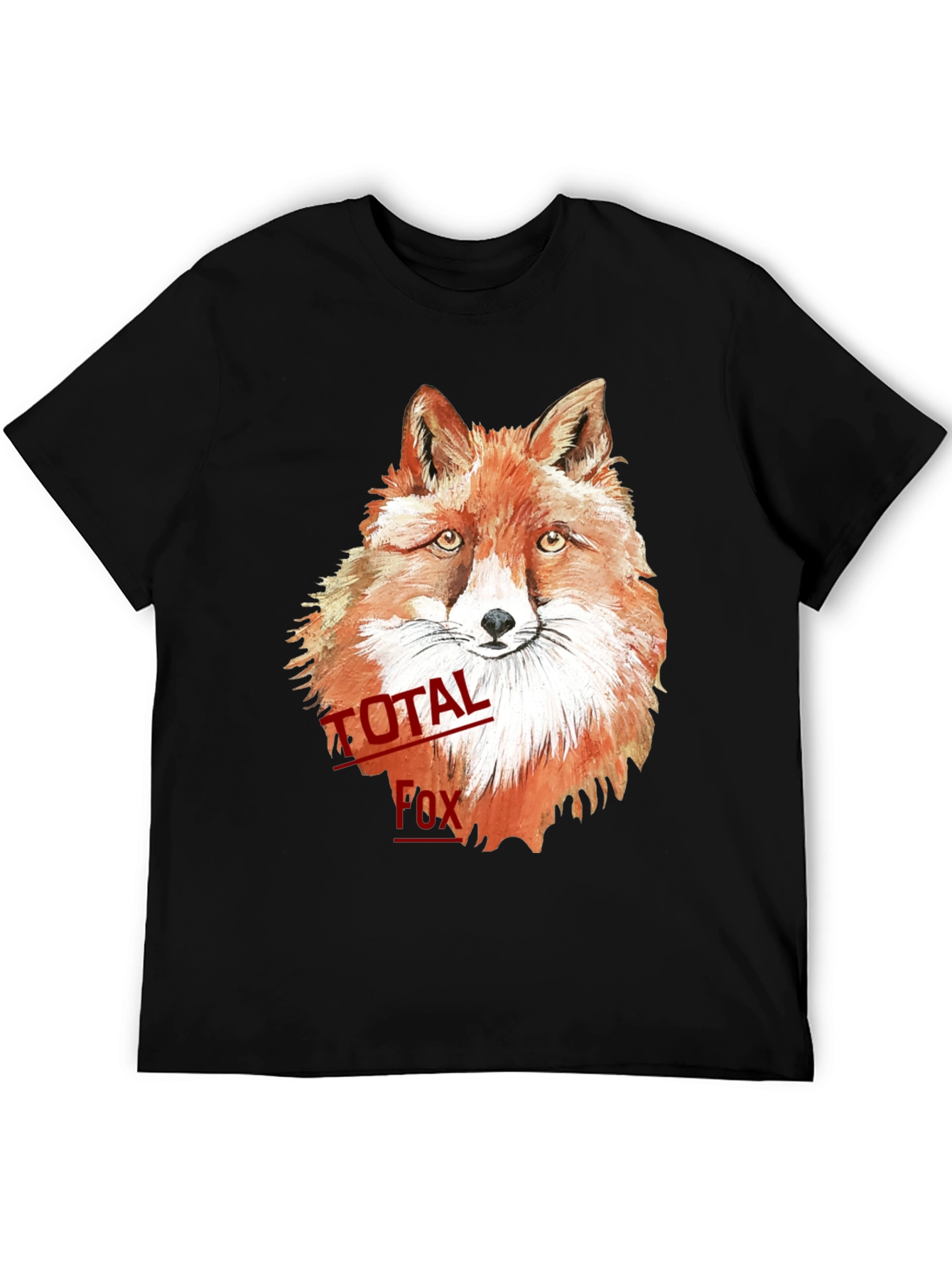 Total Fox Graphic T-Shirt - Cool Animal Tee