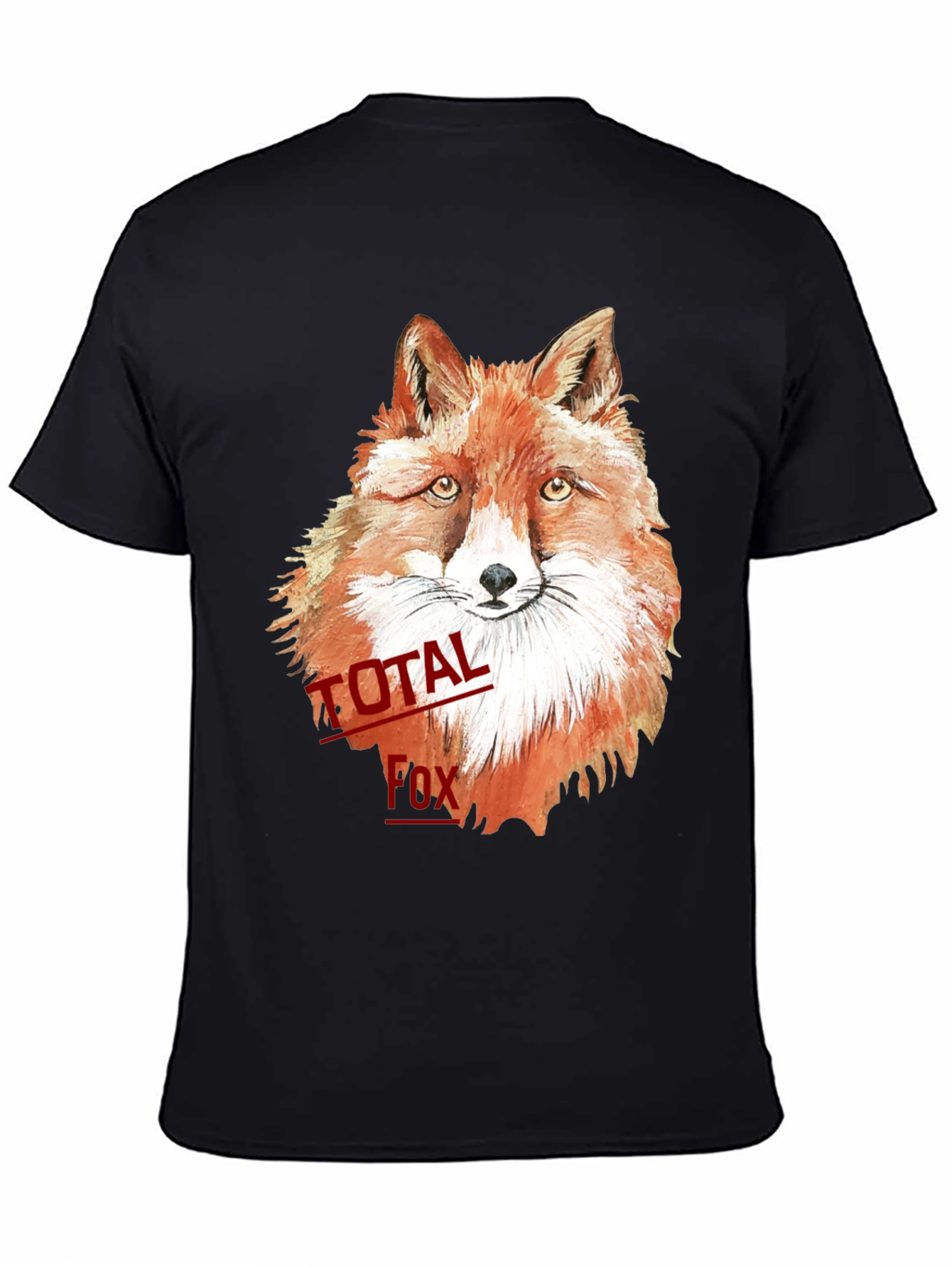 Total Fox Graphic T-Shirt - Cool Animal Tee