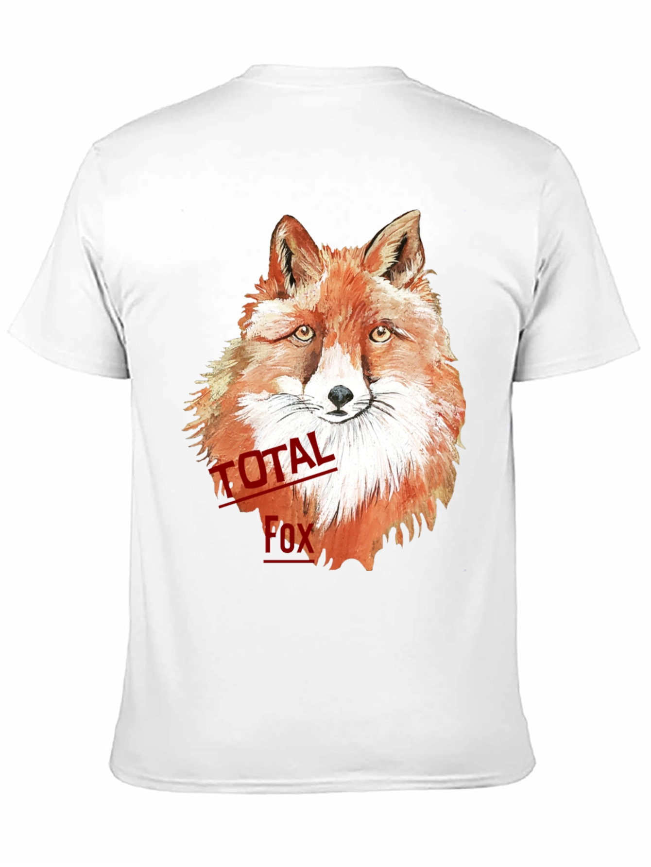 Total Fox Graphic T-Shirt - Cool Animal Tee