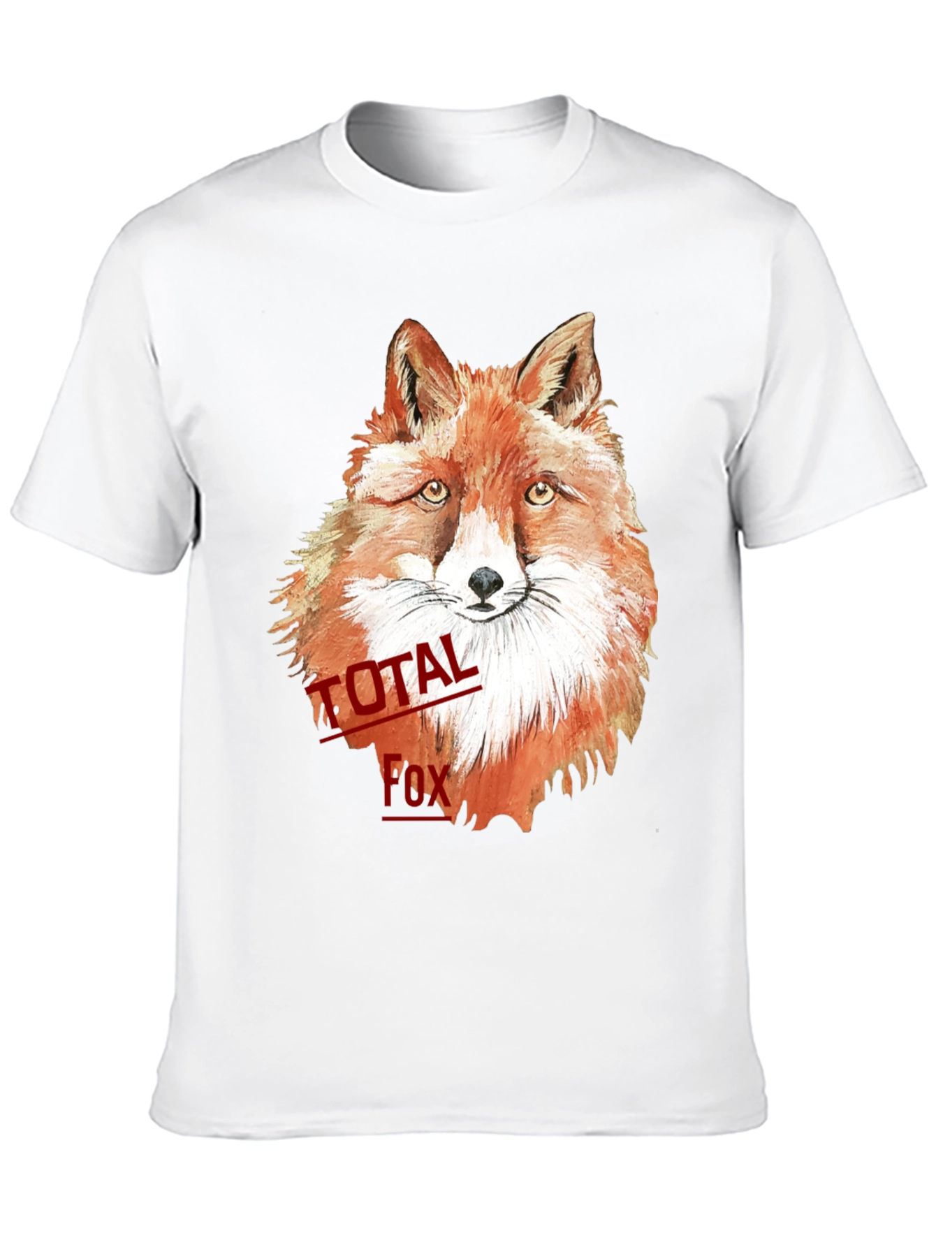 Total Fox Graphic T-Shirt - Cool Animal Tee