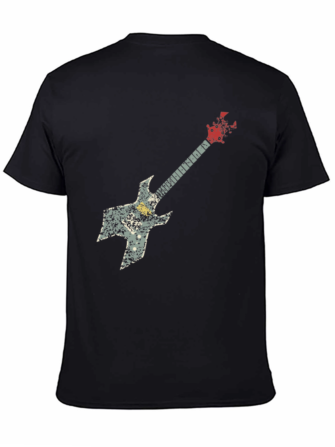 Guitar Graphic Tee - Rock Music Shirt