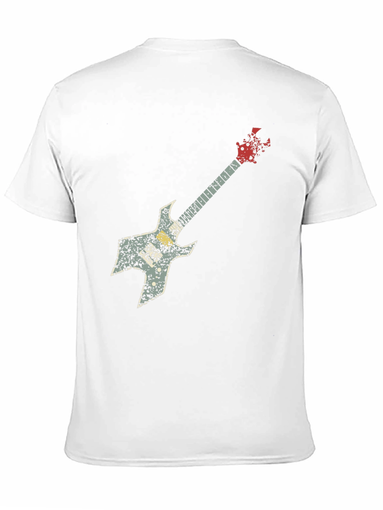 Guitar Graphic Tee - Rock Music Shirt