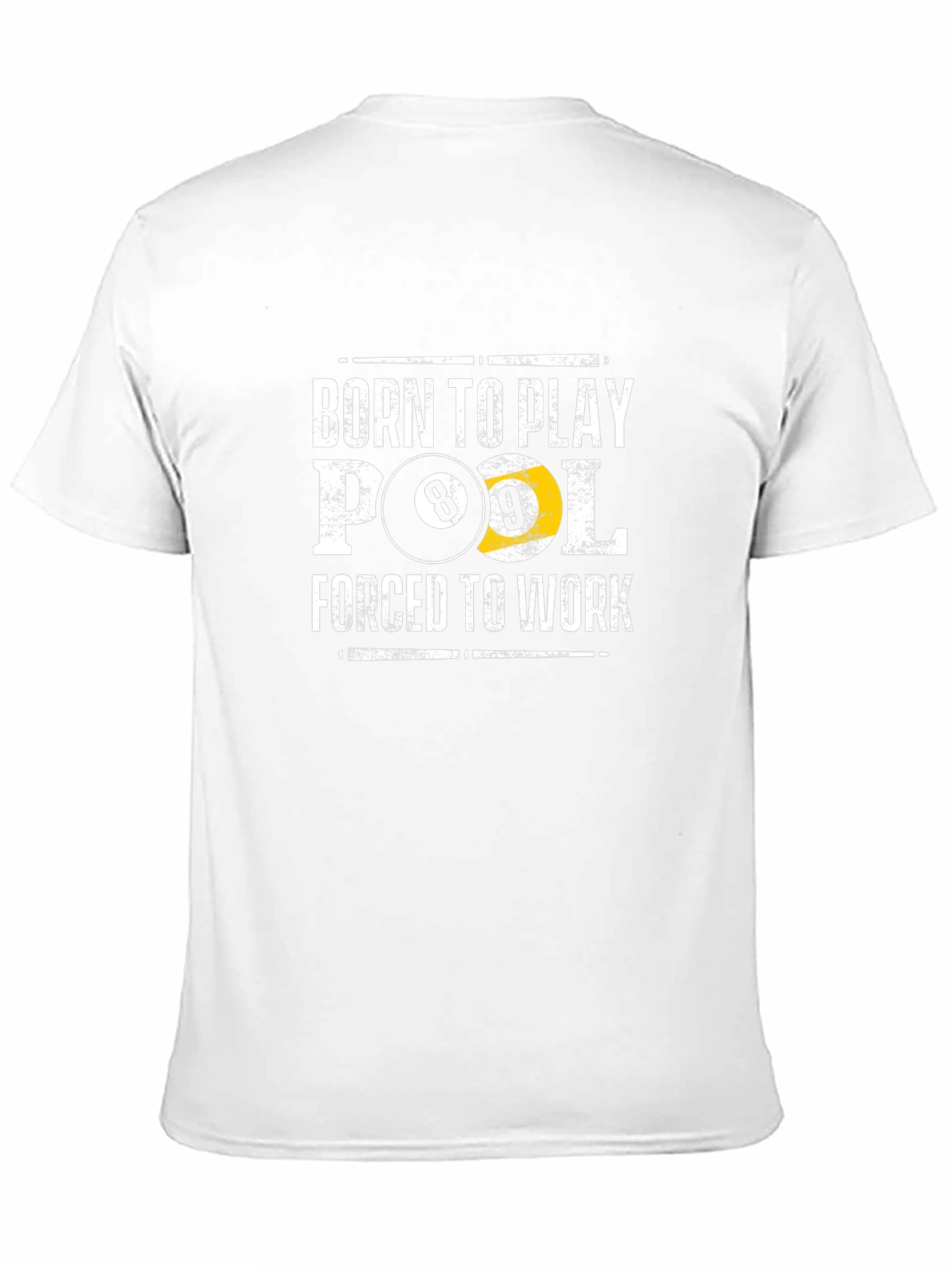 Born to Play Pool Graphic T-Shirt