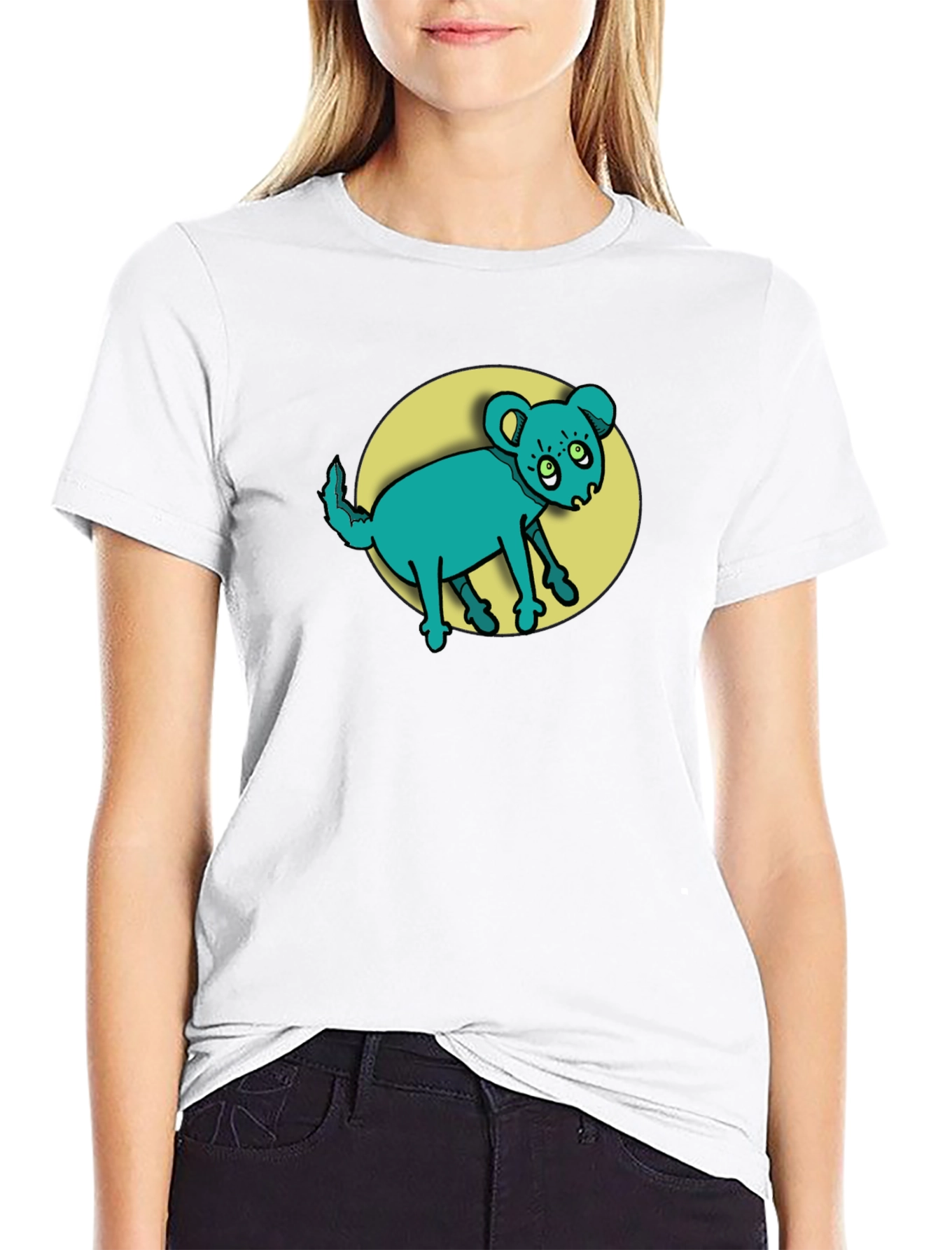 Cartoon Animal Graphic Tee