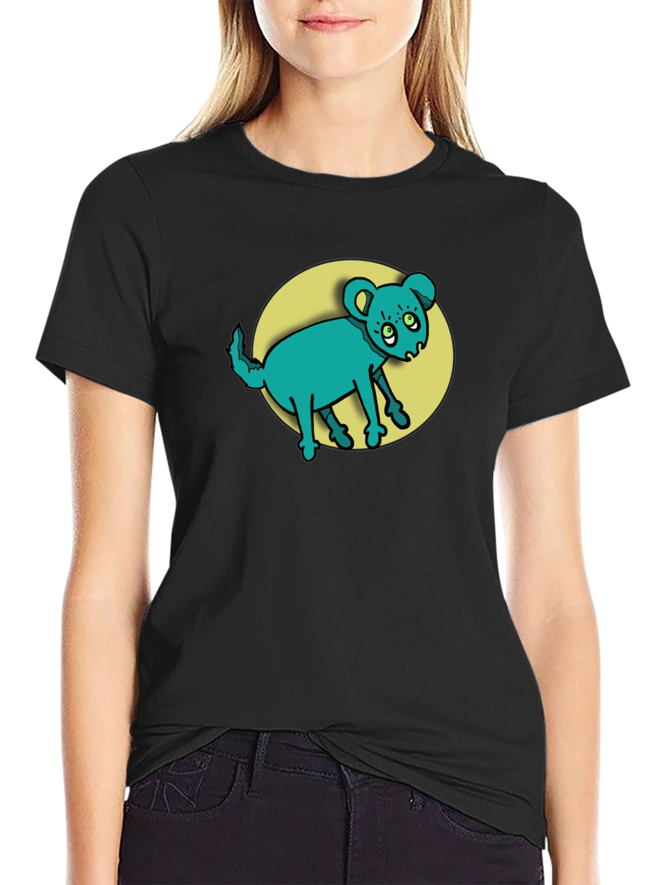 Cartoon Animal Graphic Tee