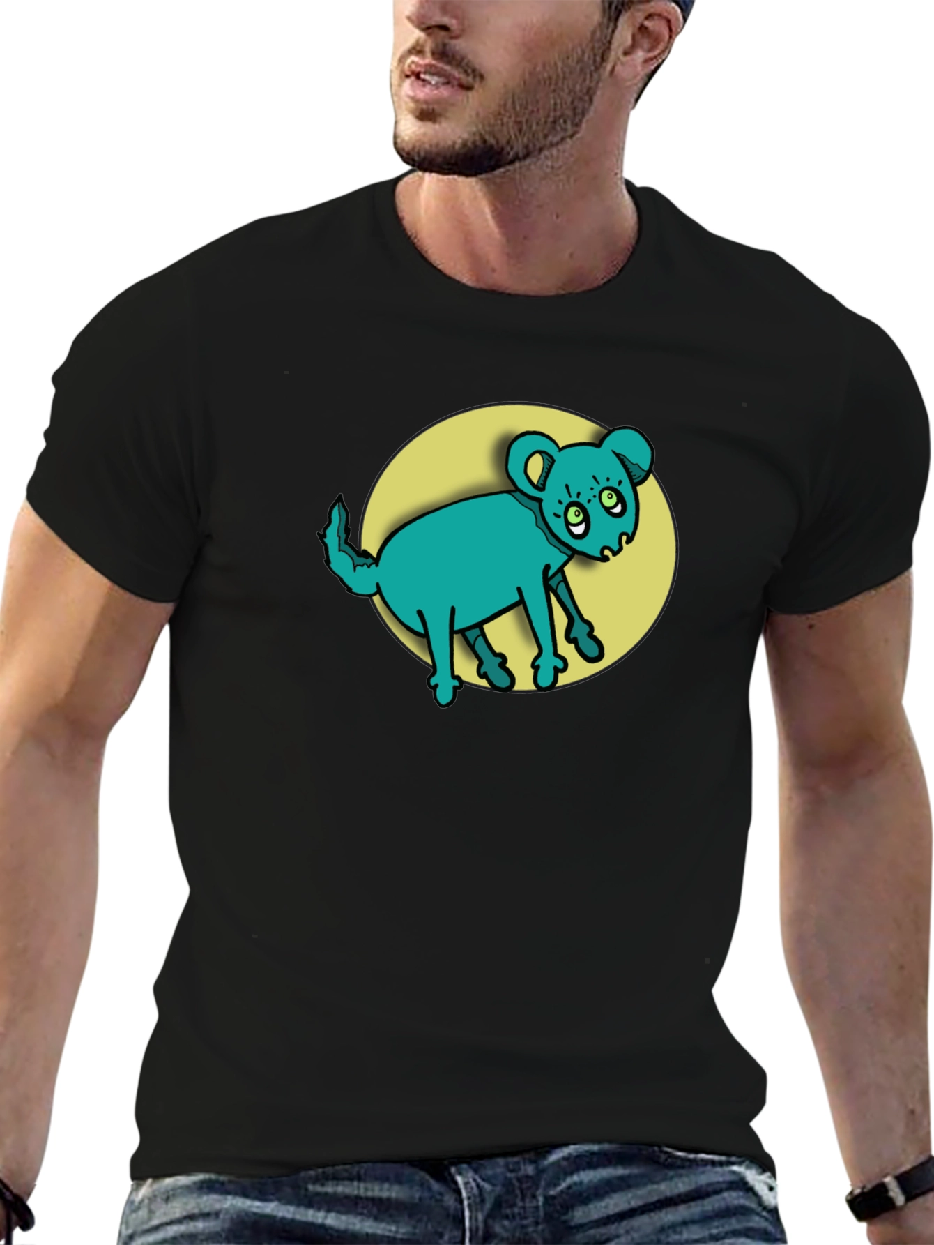 Cartoon Animal Graphic Tee