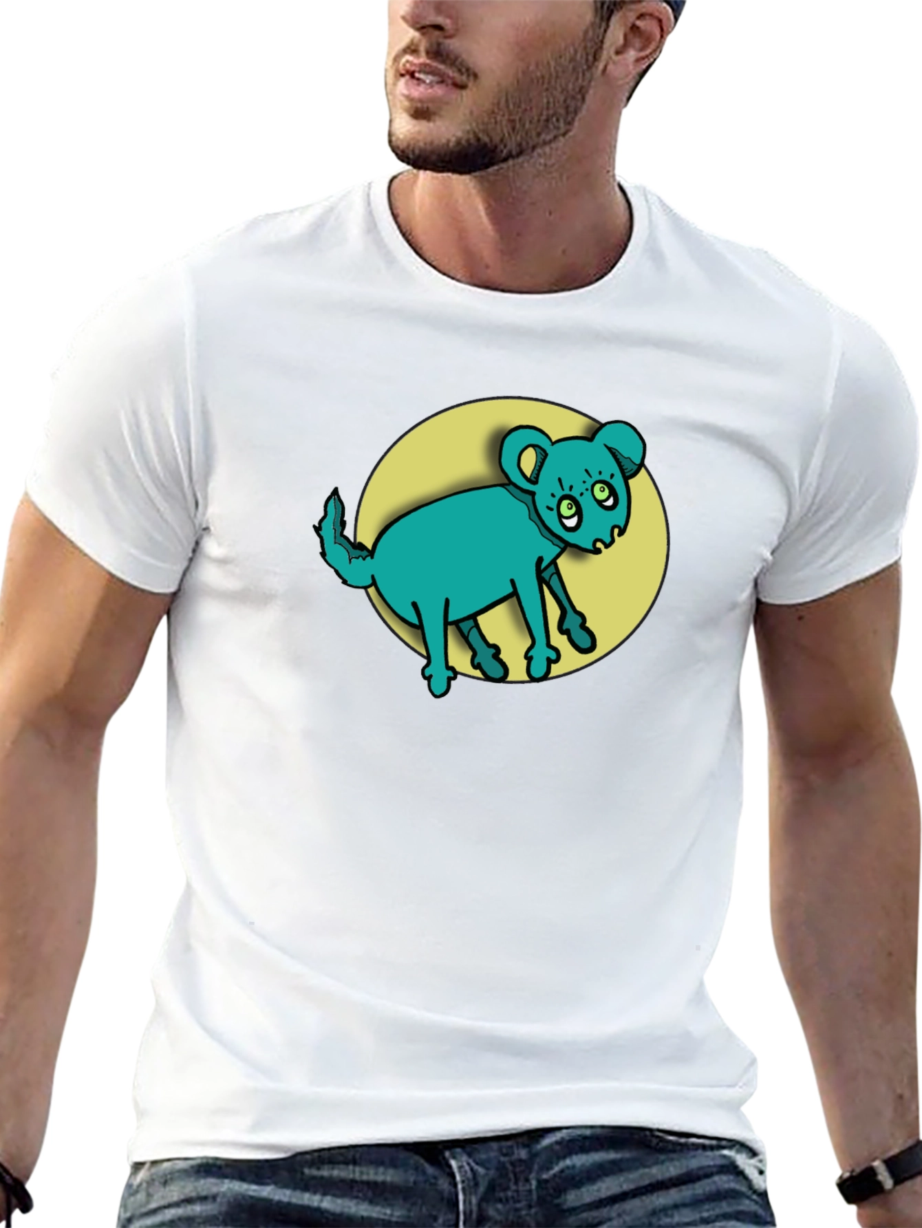 Cartoon Animal Graphic Tee