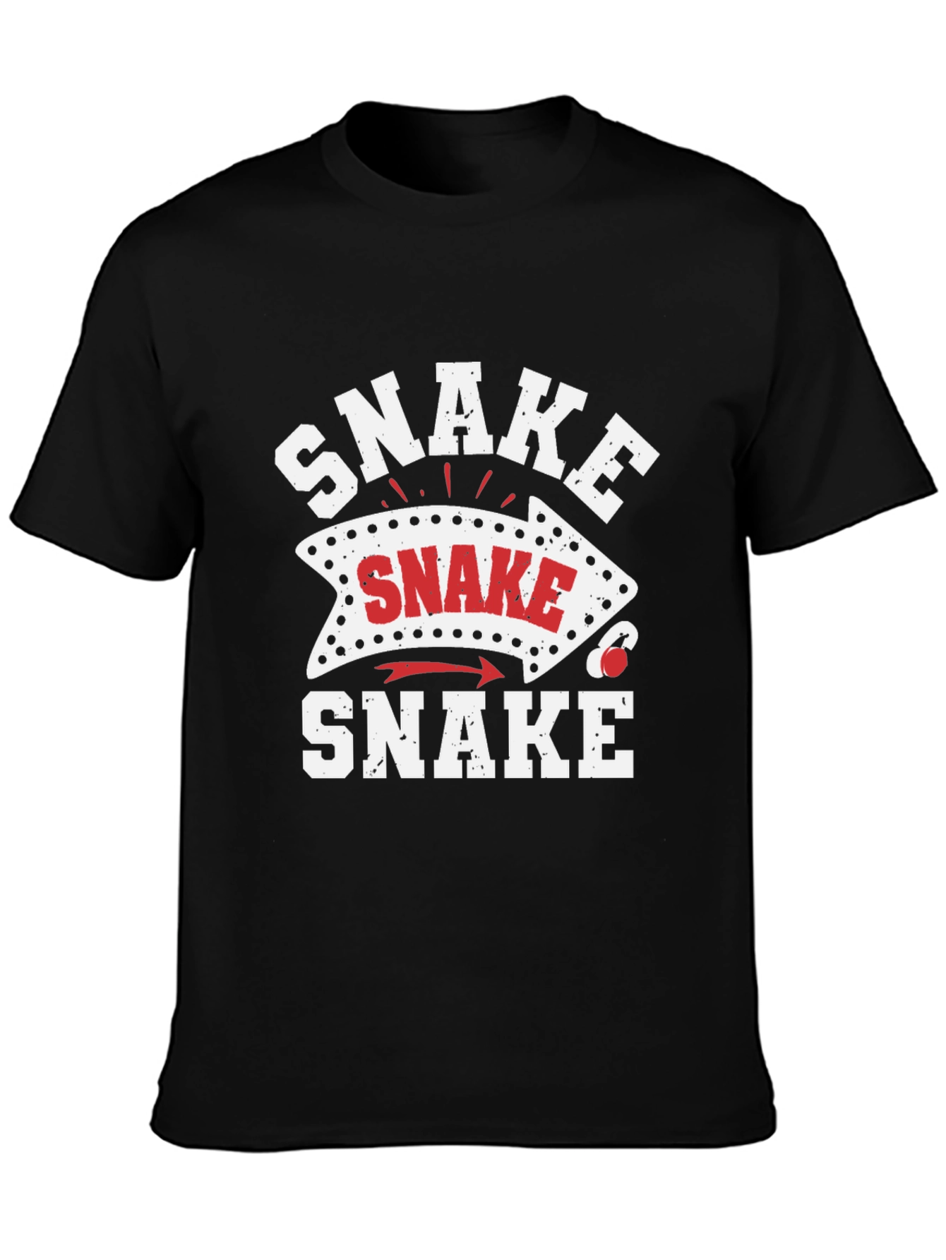 Snake Arrow Novelty Graphic T-Shirt