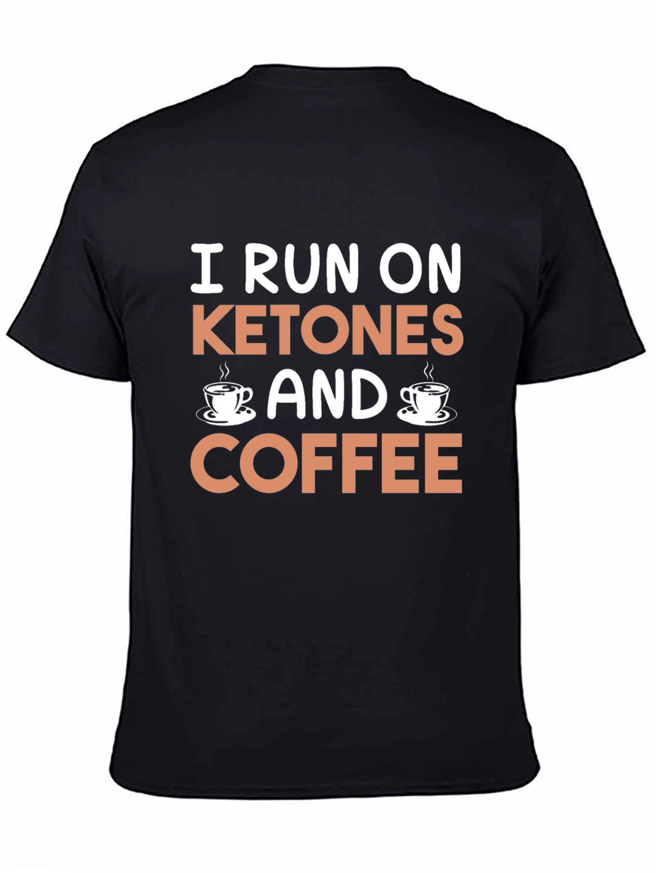 Ketones and Coffee Black Graphic Tee