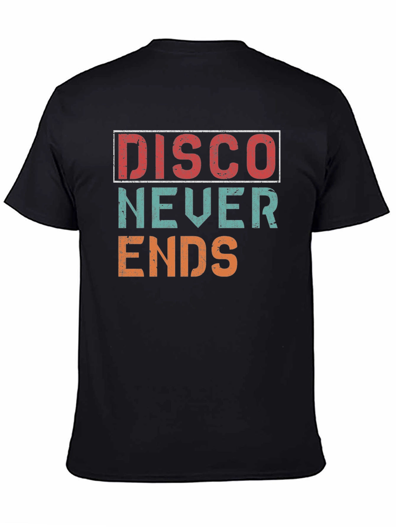 Retro Disco Never Ends Graphic Tee
