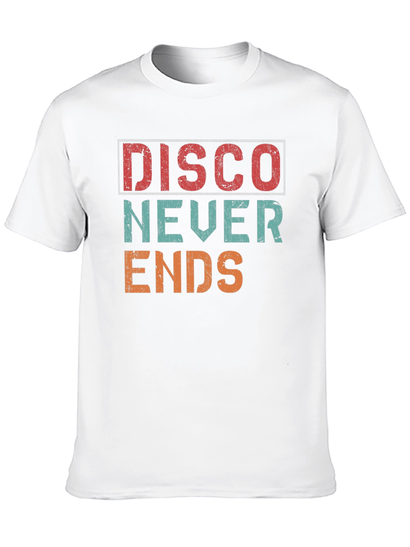 Retro Disco Never Ends Graphic Tee