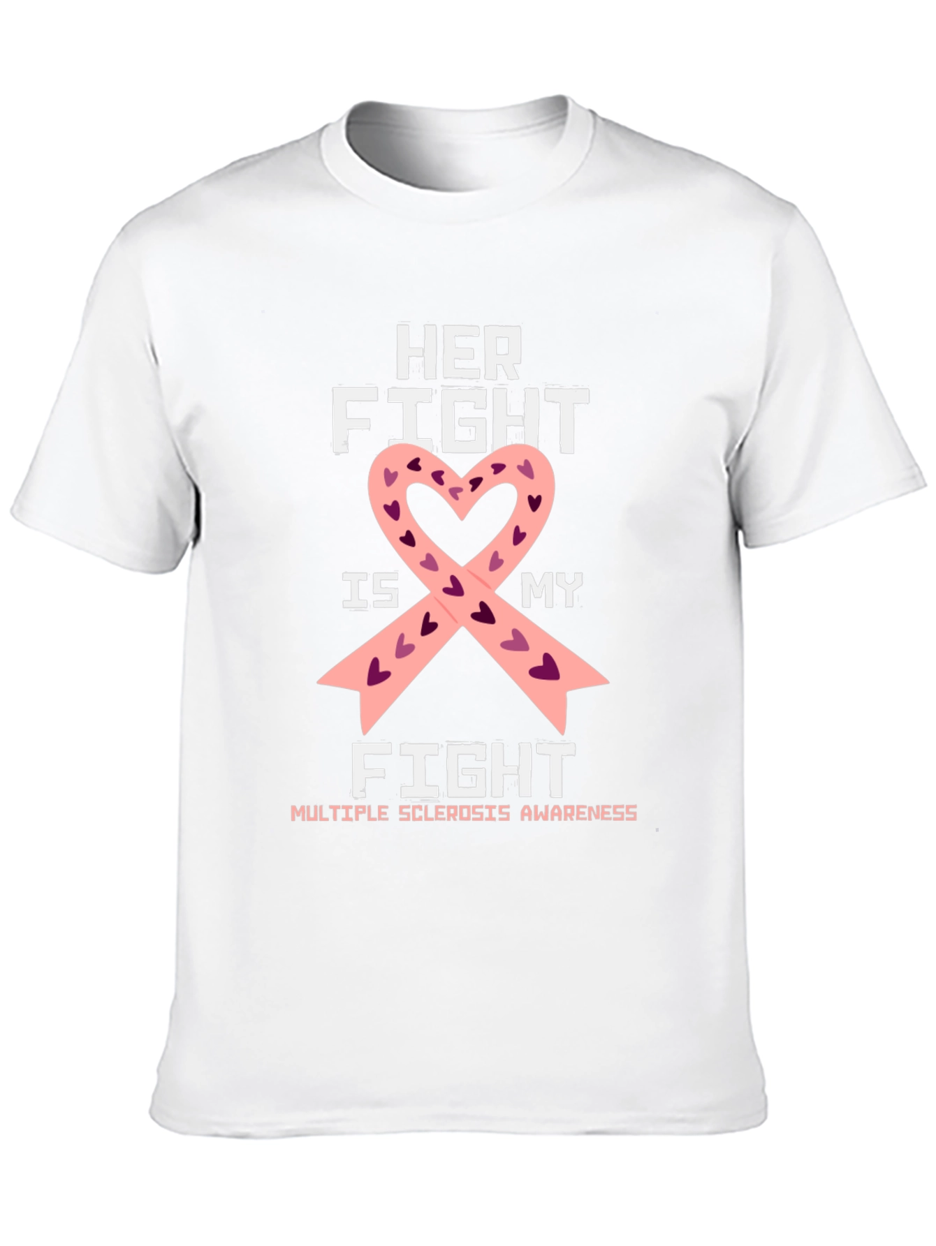 Her Fight Is My Fight Awareness Ribbon T-Shirt