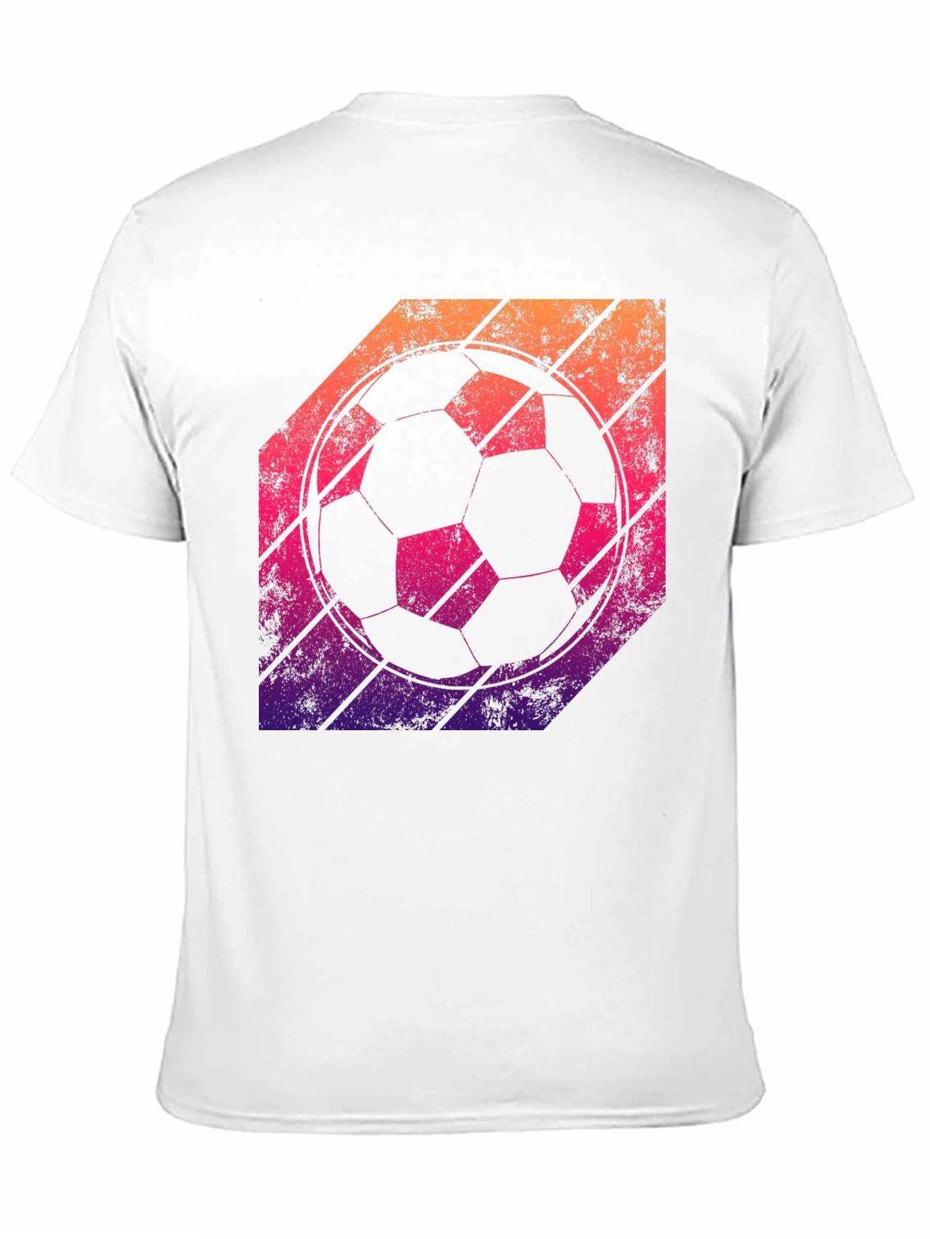 Retro Soccer Ball Graphic T-Shirt