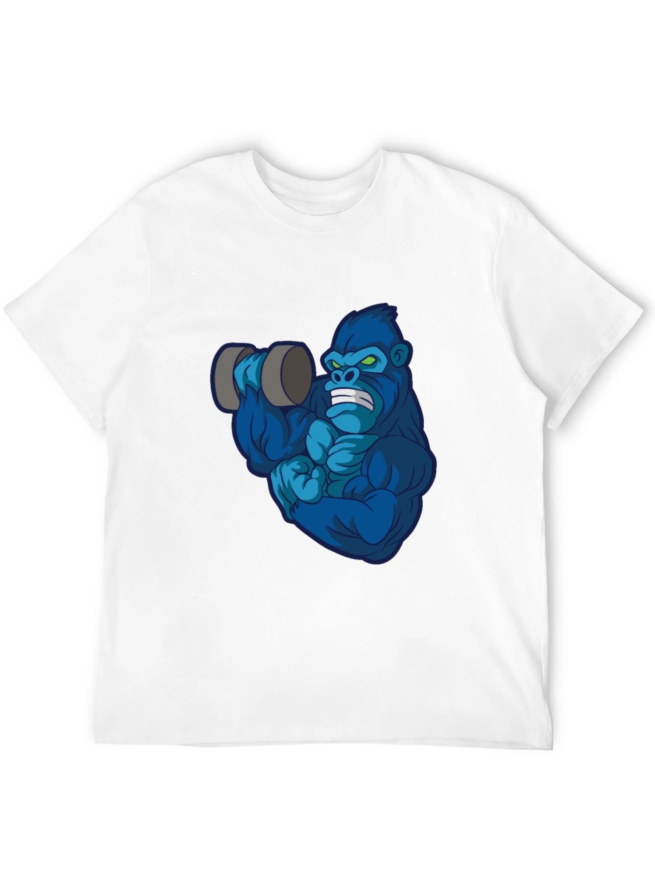 Gorilla Lifting Weights Graphic Tee