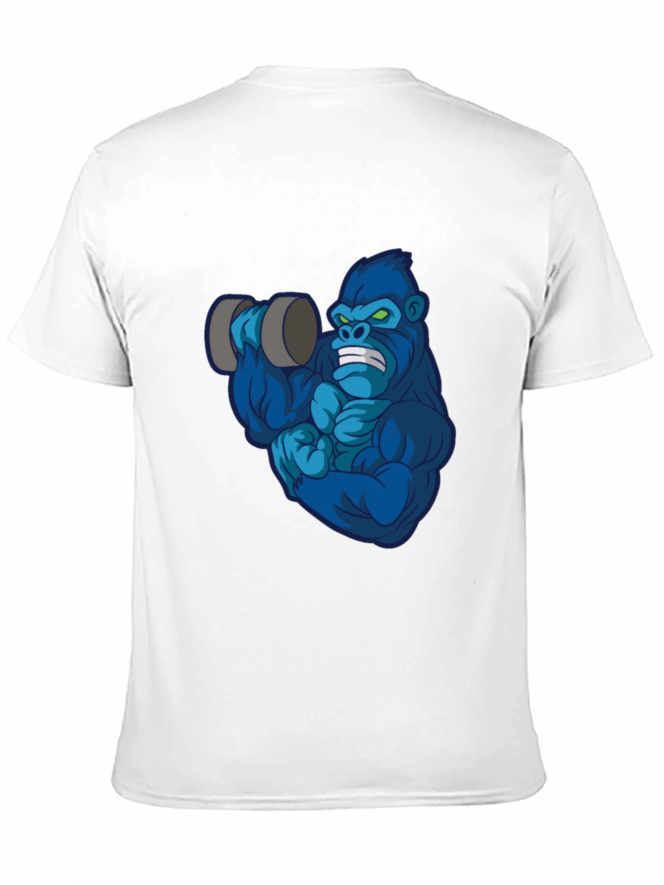 Gorilla Lifting Weights Graphic Tee