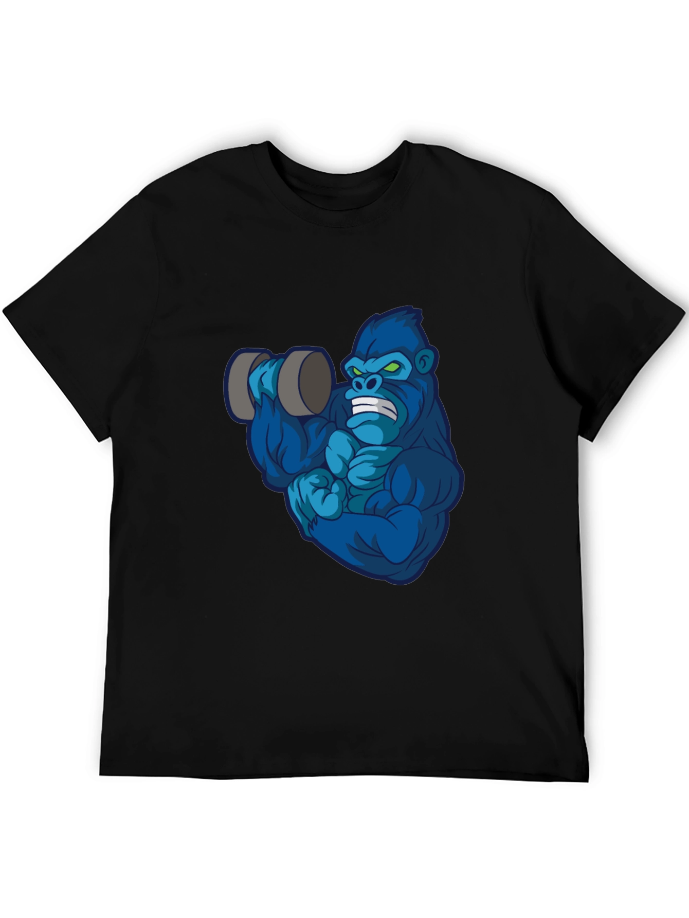 Gorilla Lifting Weights Graphic Tee