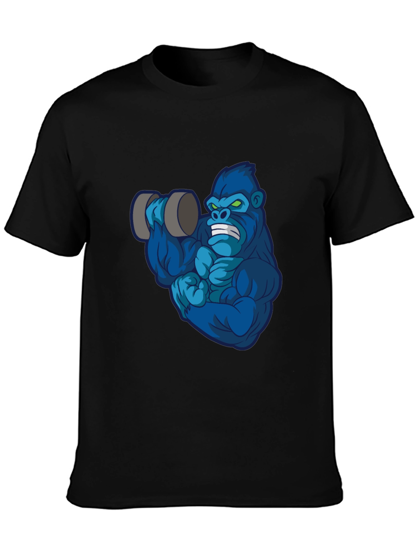 Gorilla Lifting Weights Graphic Tee
