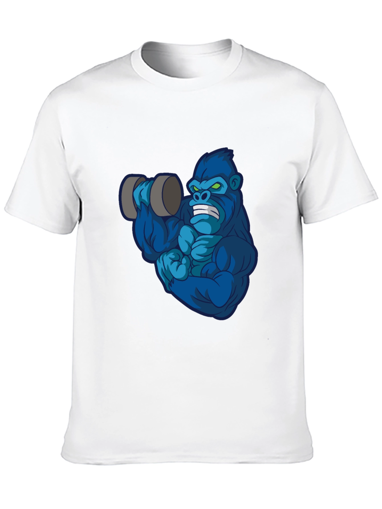 Gorilla Lifting Weights Graphic Tee