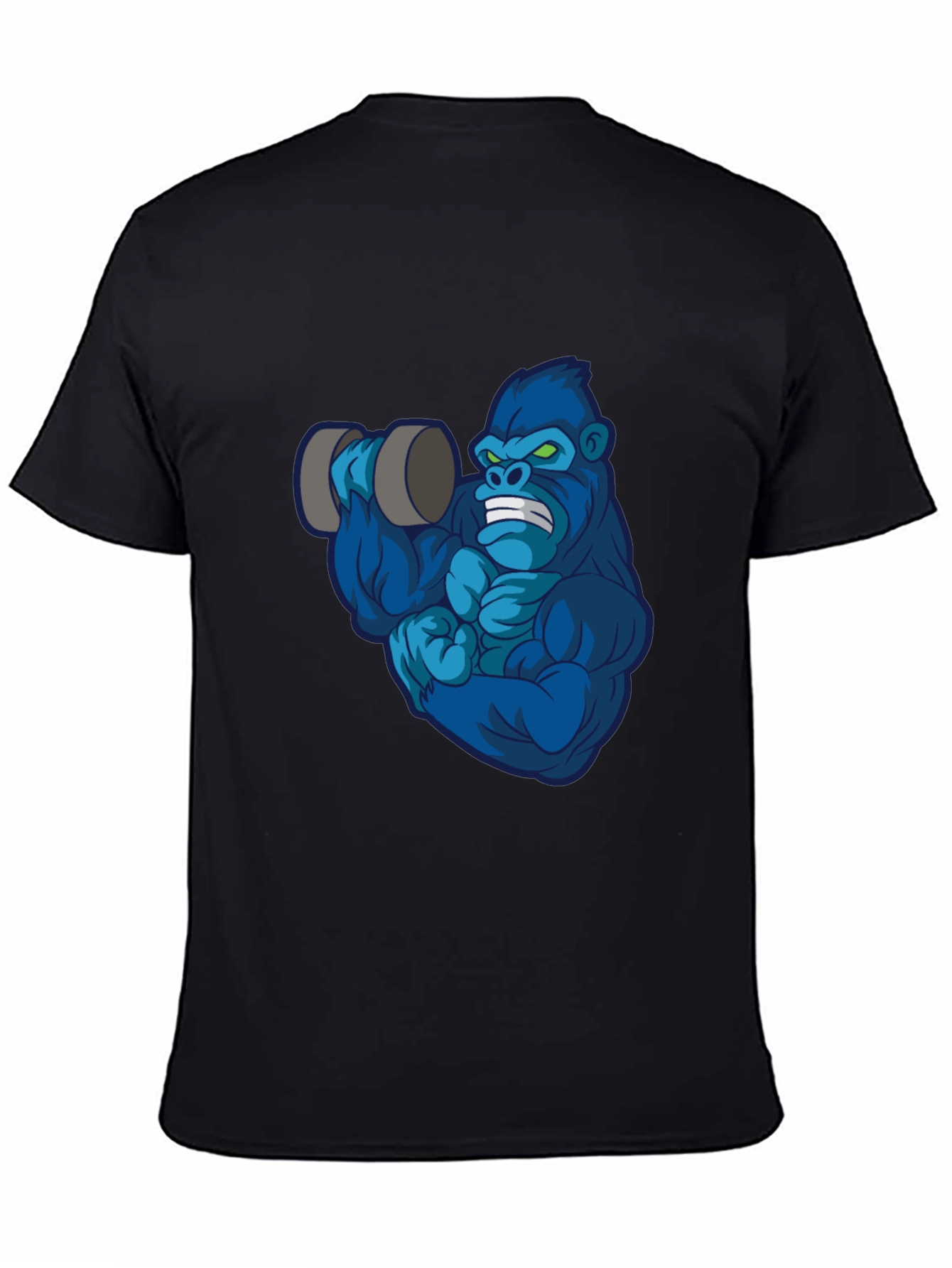 Gorilla Lifting Weights Graphic Tee