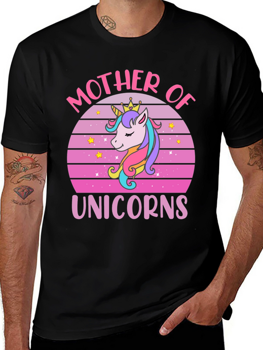 Mother of Unicorns Graphic T-Shirt