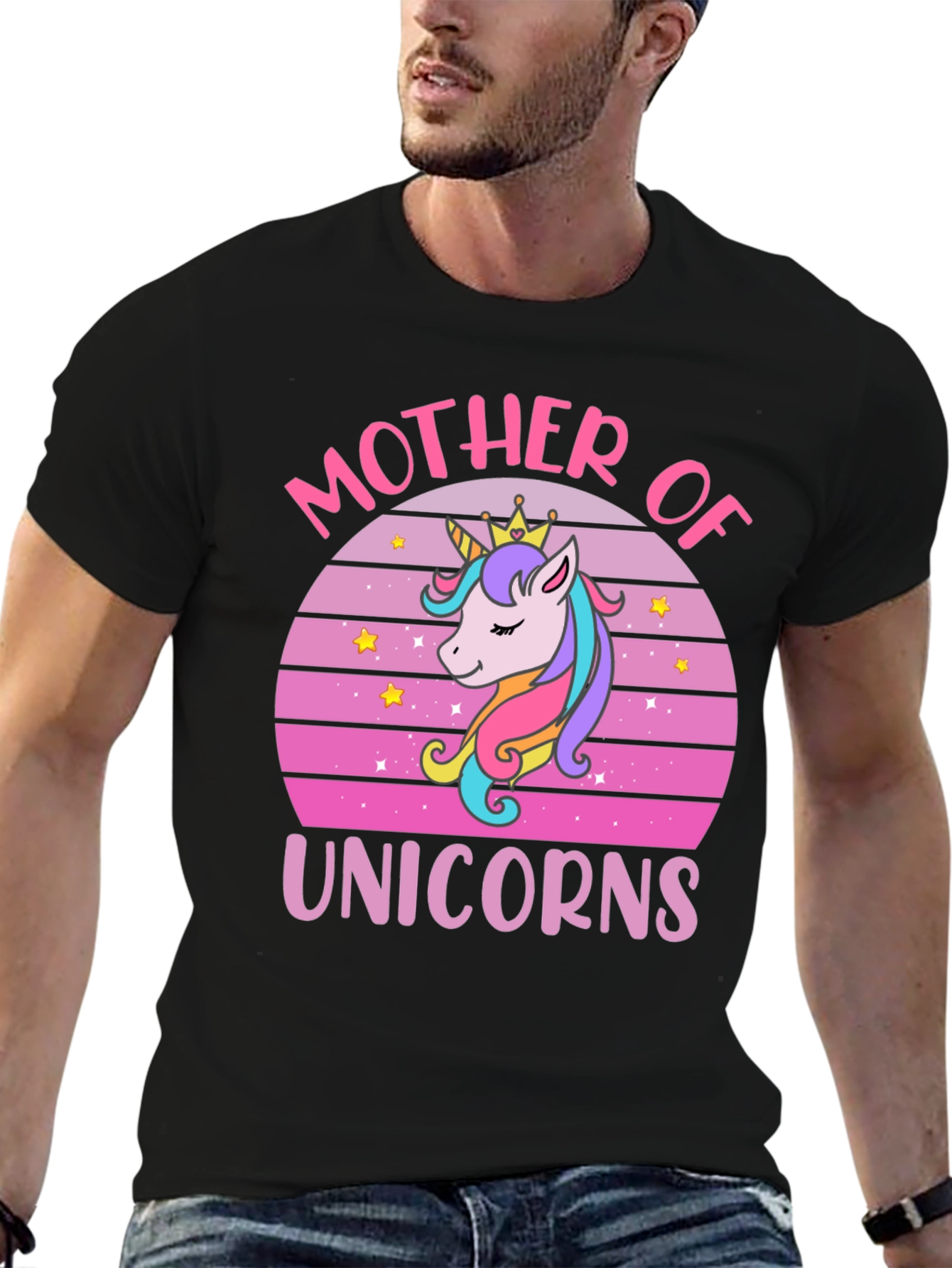 Mother of Unicorns Graphic T-Shirt