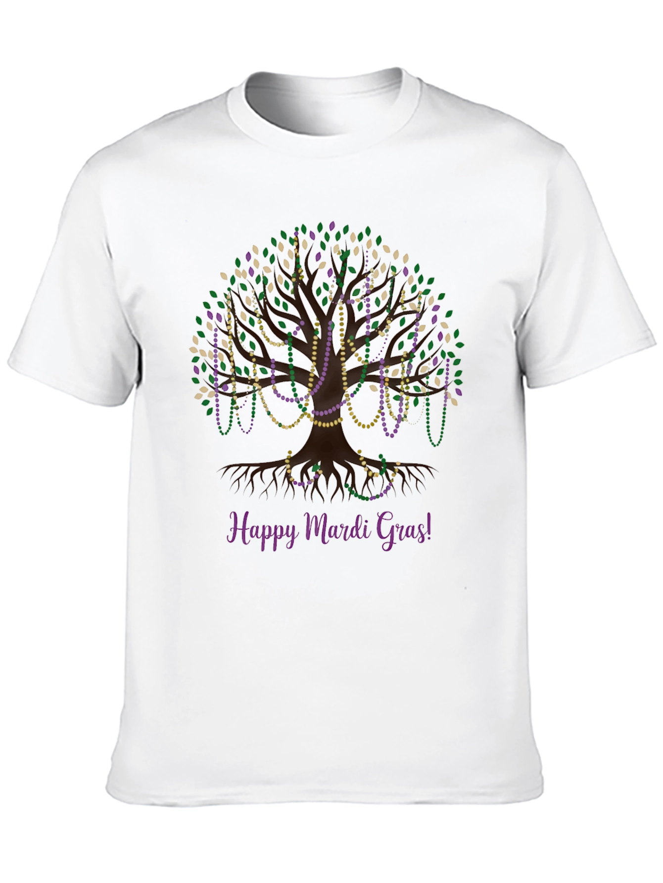 Mardi Gras Tree T-Shirt