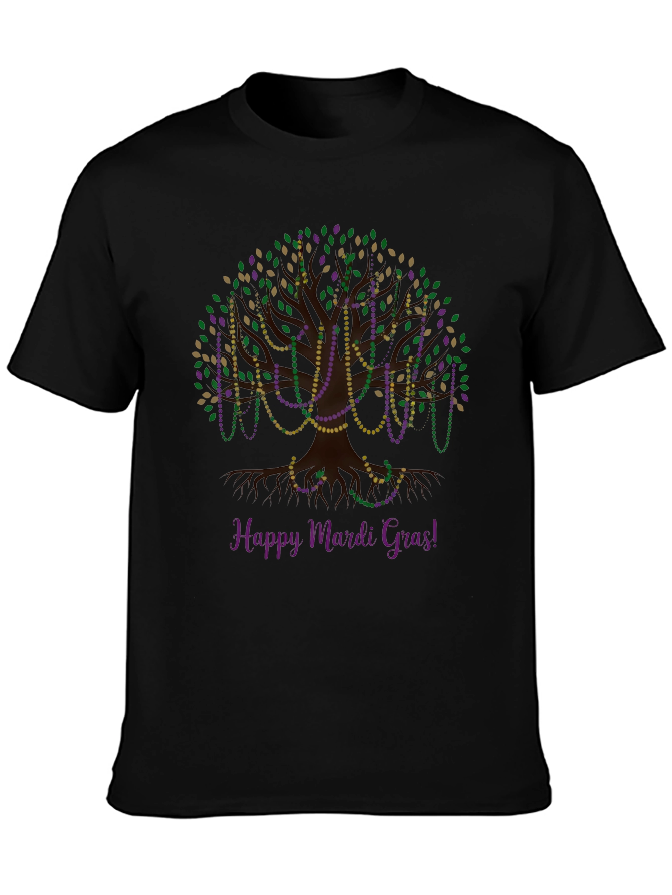 Mardi Gras Tree T-Shirt