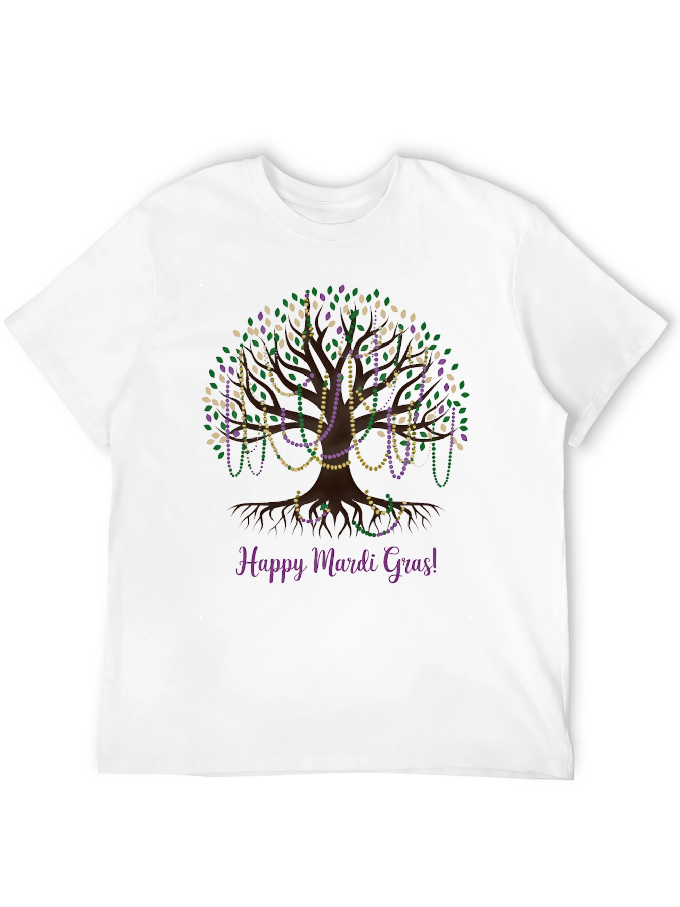 Mardi Gras Tree T-Shirt