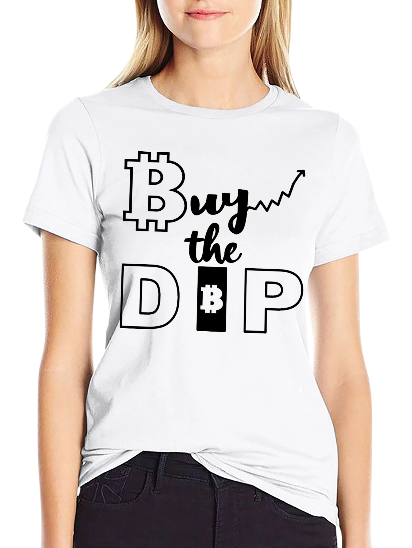 Buy the Dip Bitcoin Crypto T-Shirt