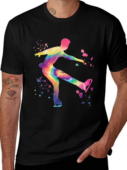 Tie-Dye Ice Skater Graphic Tee