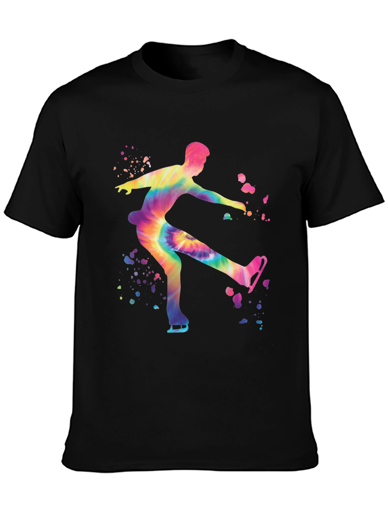 Tie-Dye Ice Skater Graphic Tee