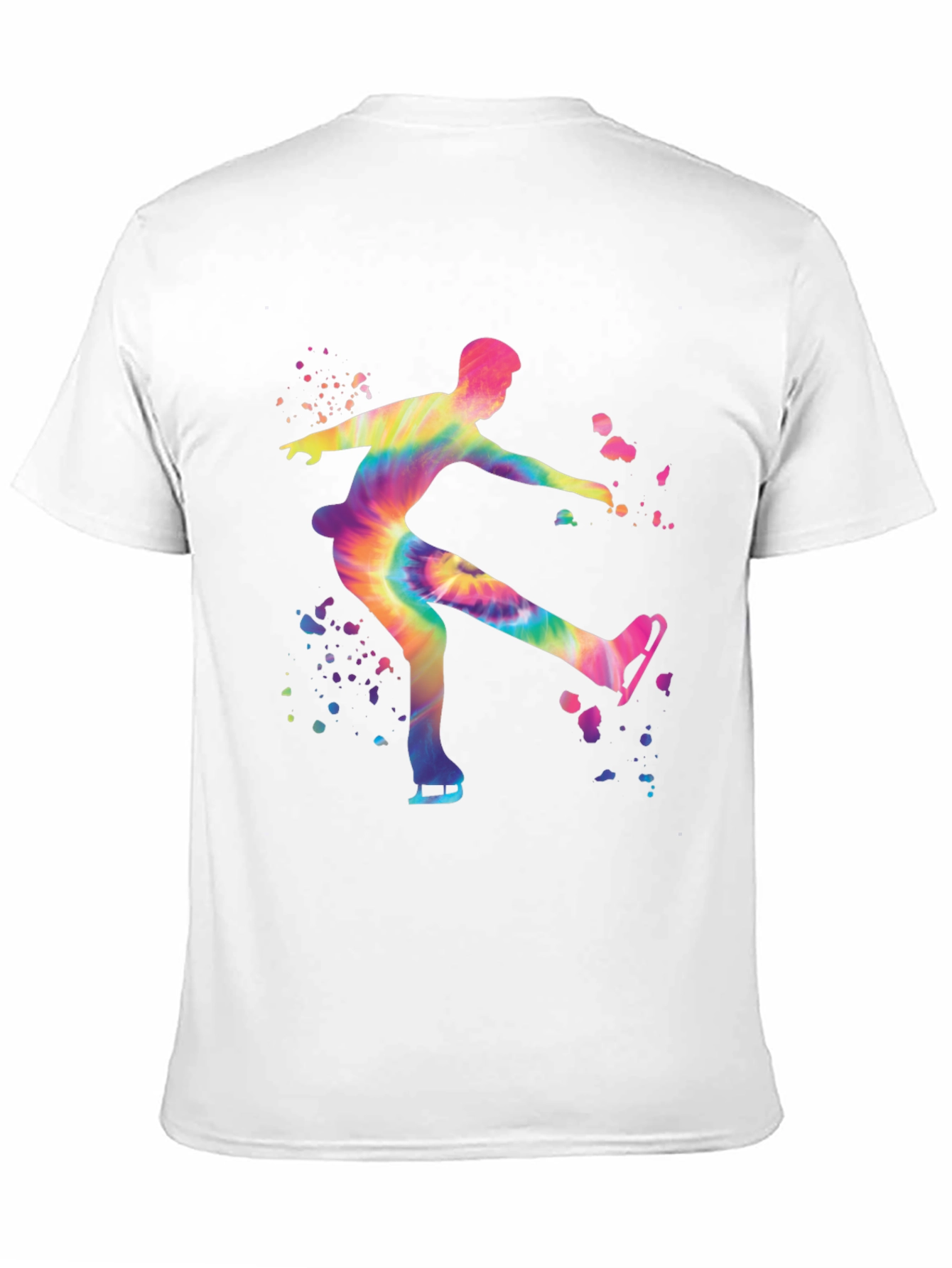 Tie-Dye Ice Skater Graphic Tee