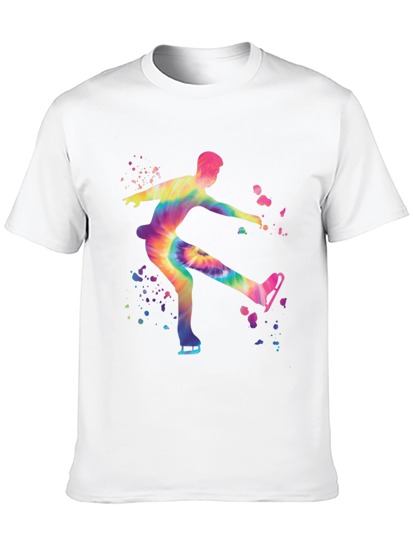 Tie-Dye Ice Skater Graphic Tee