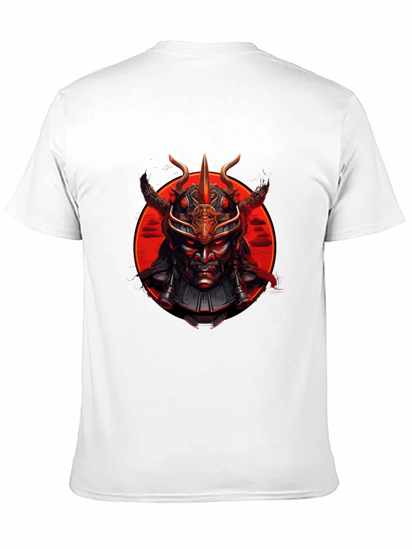 Samurai Warrior Graphic Tee - Bold Statement Shirt