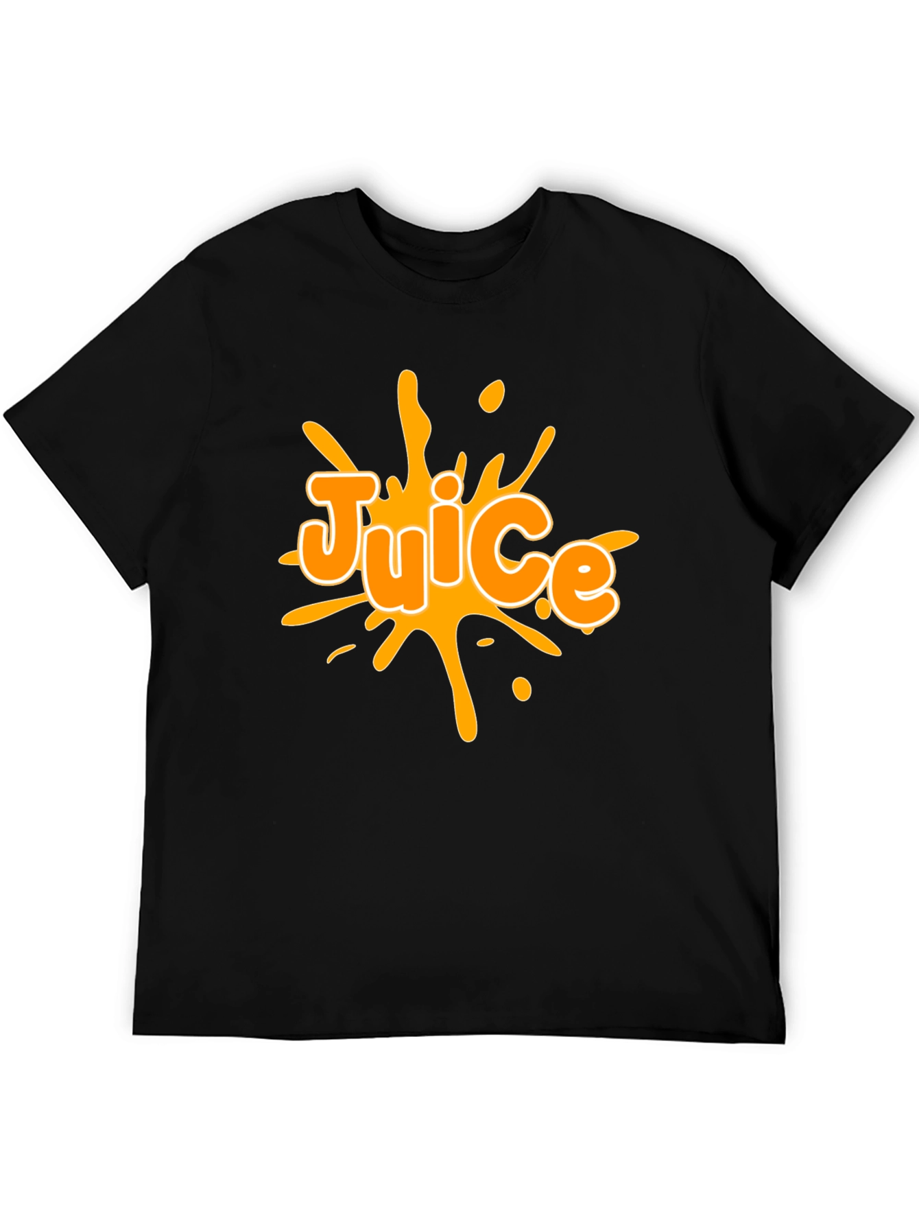 Juice Graphic Black T-Shirt
