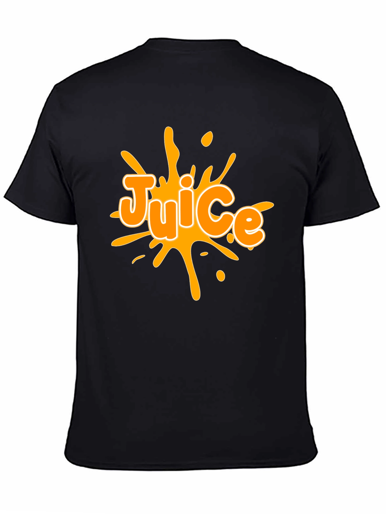 Juice Graphic Black T-Shirt