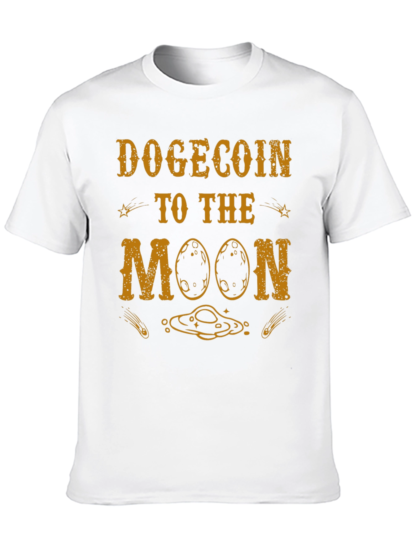 Dogecoin to the Moon Graphic Tee